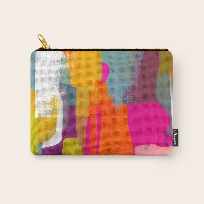 color study abstract art 2 Carry All Pouch Gallery Image 1