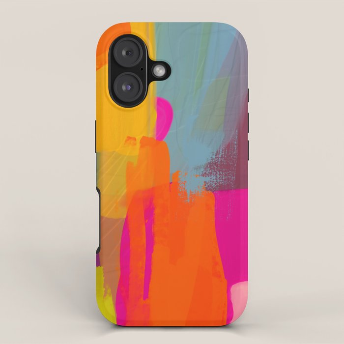 color study abstract art 2 iPhone Case Gallery Image 1