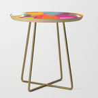 color study abstract art 2 Side Table Gallery Image 1