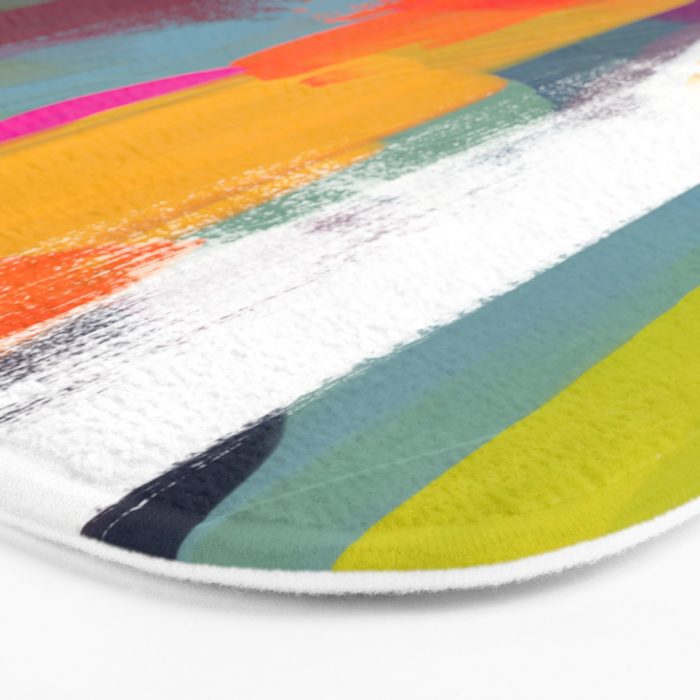color study abstract art 2 Bath Mat Gallery Image 3