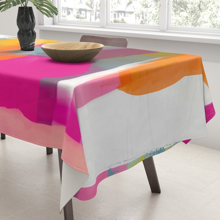 color study abstract art 2 Tablecloth Gallery Image 3