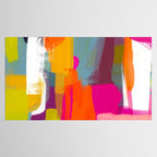 color study abstract art 2 Tablecloth Gallery Image 2