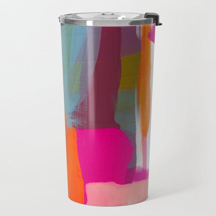 color study abstract art 2 Travel Mug Gallery Image 2