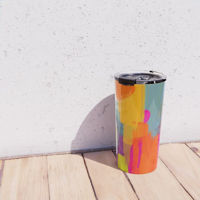 color study abstract art 2 Travel Mug Gallery Image 4