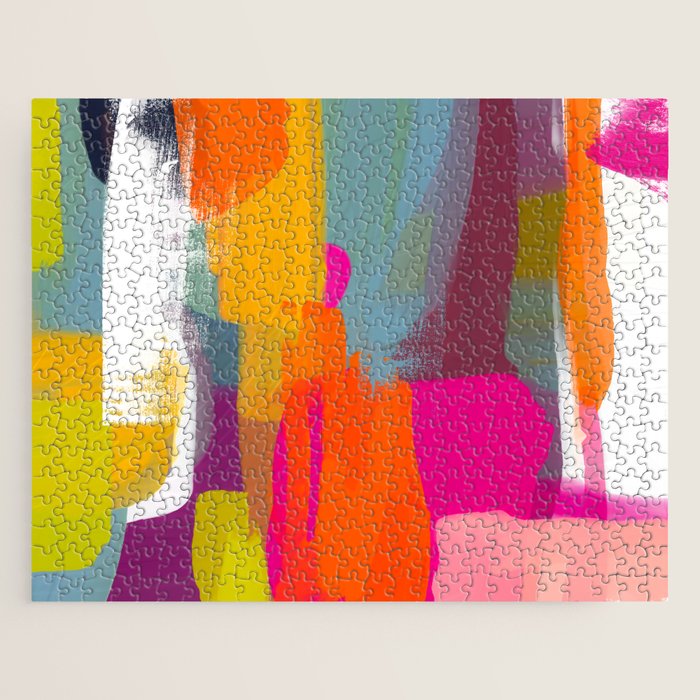 color study abstract art 2 Jigsaw Puzzle Gallery Image 1