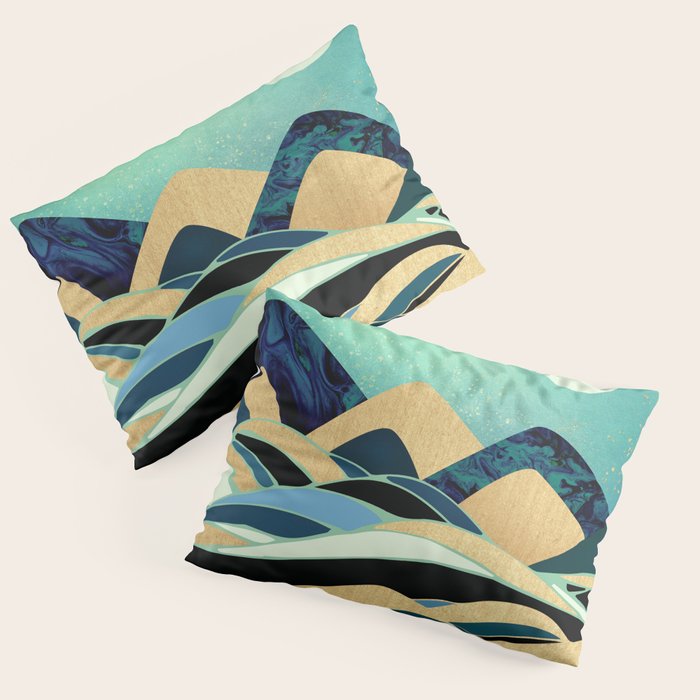 Emerald Evening Pillow Sham Gallery Image 3