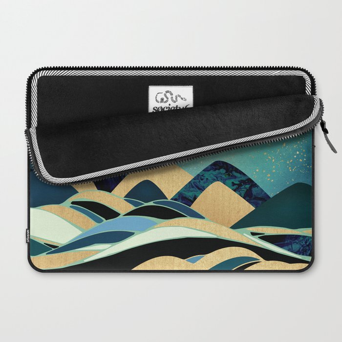 Emerald Evening Laptop Sleeve Gallery Image 2