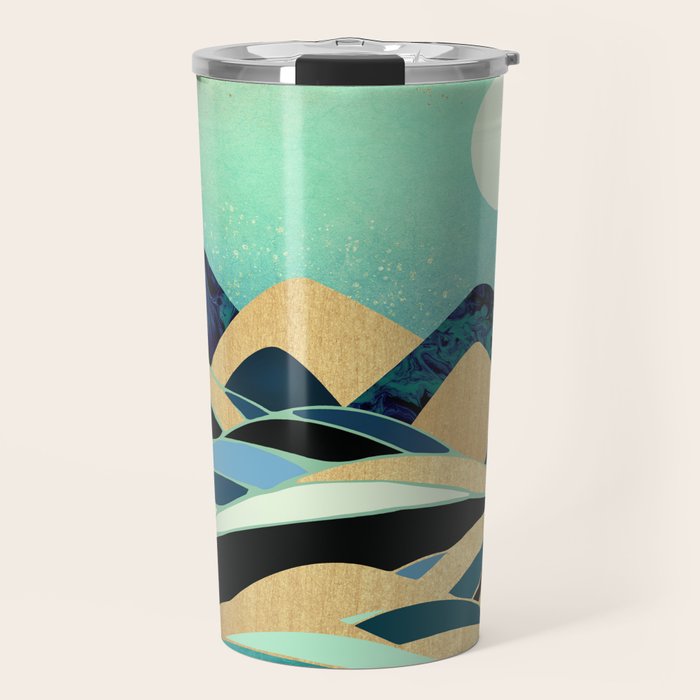 Emerald Evening Travel Mug Gallery Image 1