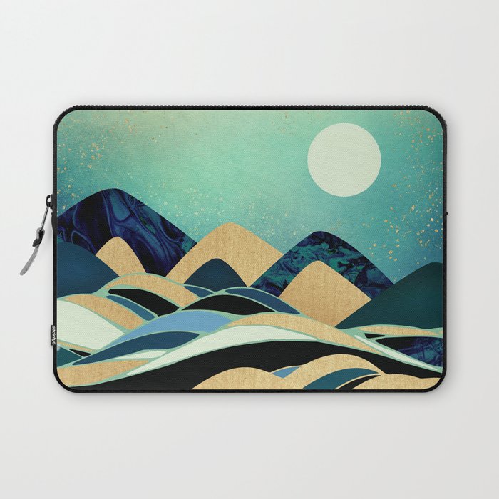 Emerald Evening Laptop Sleeve Gallery Image 1
