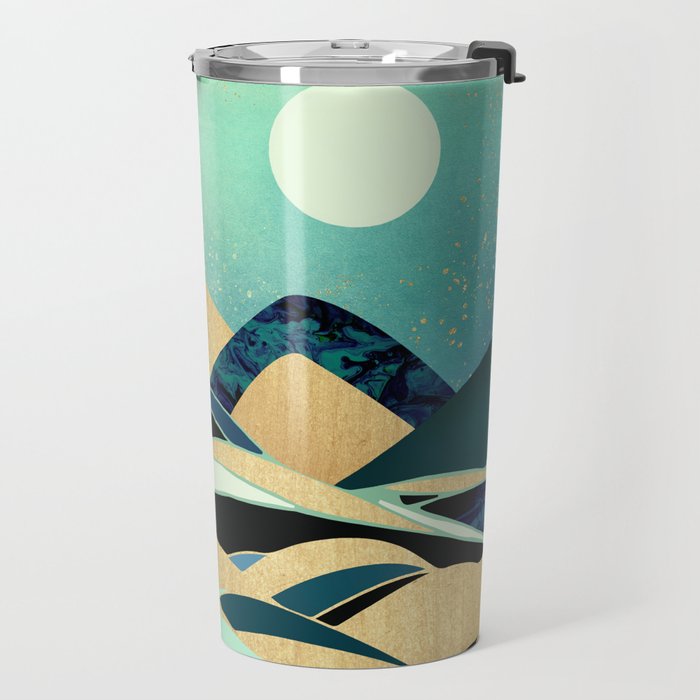 Emerald Evening Travel Mug Gallery Image 2
