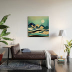 Emerald Evening Wood Wall Art Gallery Image 2