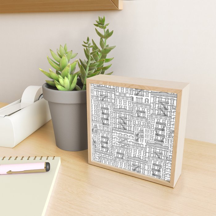 New York Hand Drawn Illustration Mini Art Print Gallery Image 2