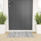 New York Hand Drawn Illustration Welcome Mat Gallery Image 3