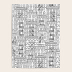 New York Hand Drawn Illustration Poster Gallery Image 4