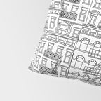 New York Hand Drawn Illustration Pillow Sham Gallery Image 4
