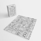 New York Hand Drawn Illustration Jigsaw Puzzle Gallery Image 2