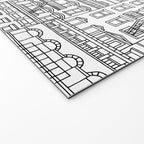 New York Hand Drawn Illustration Welcome Mat Gallery Image 2