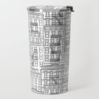 New York Hand Drawn Illustration Travel Mug Gallery Image 2