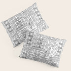 New York Hand Drawn Illustration Pillow Sham Gallery Image 3