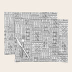 New York Hand Drawn Illustration Placemat Gallery Image 1