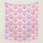 Blurred holographic gate Wall Tapestry Gallery Image 4