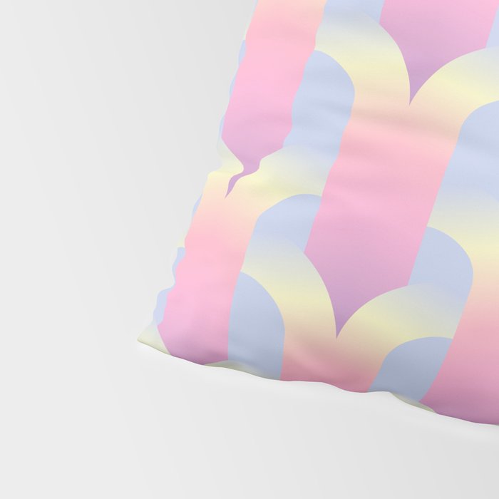 Blurred holographic gate Pillow Sham Gallery Image 4