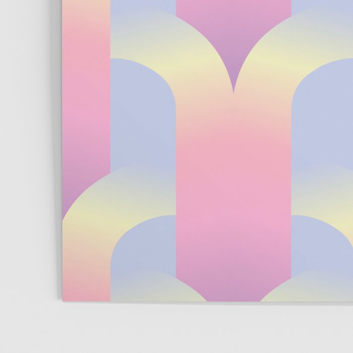 Blurred holographic gate Poster Gallery Image 3