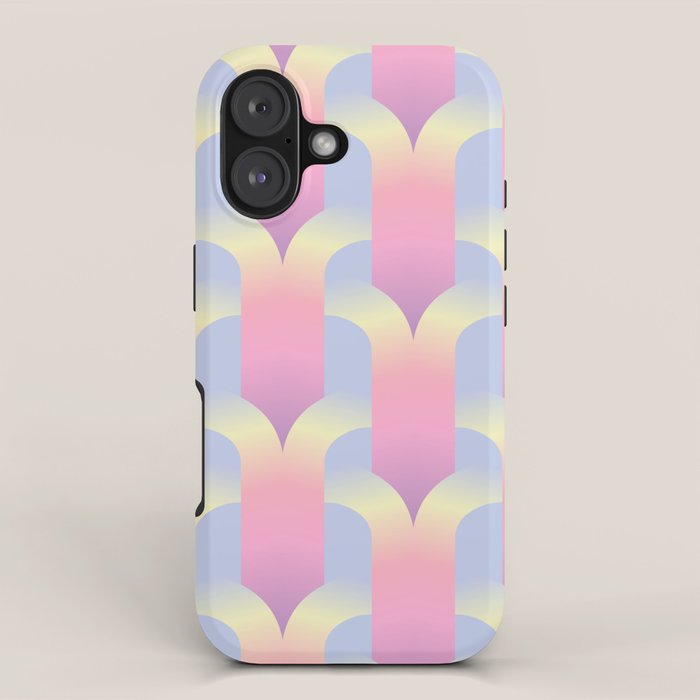 Blurred holographic gate iPhone Case Gallery Image 1