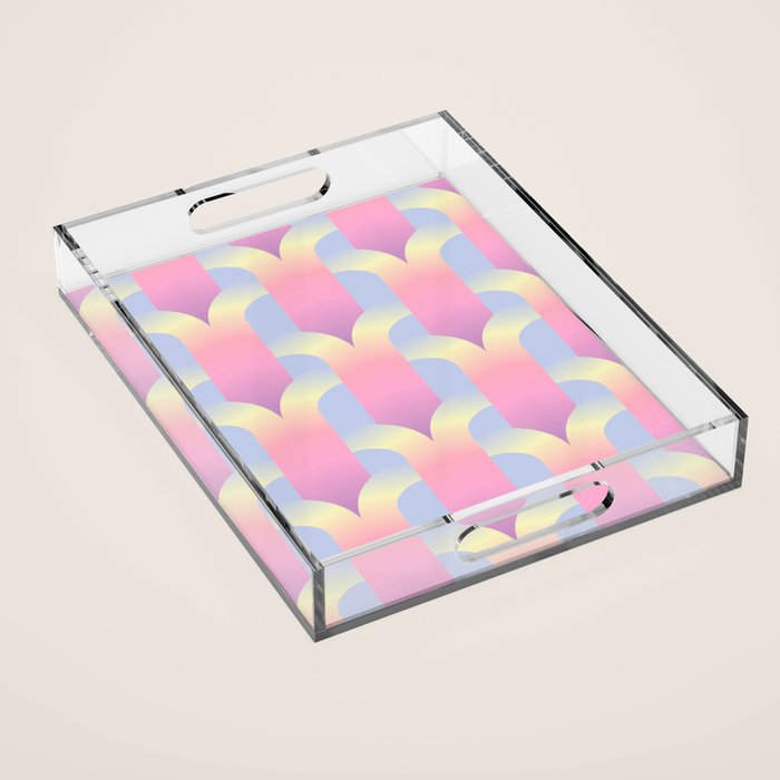 Blurred holographic gate Acrylic Tray Gallery Image 1