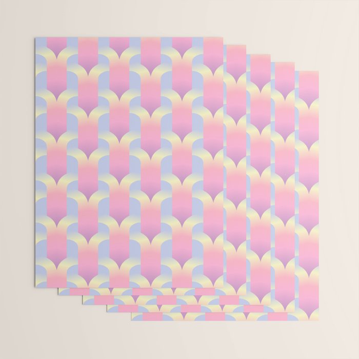 Blurred holographic gate Wrapping Paper Gallery Image 3