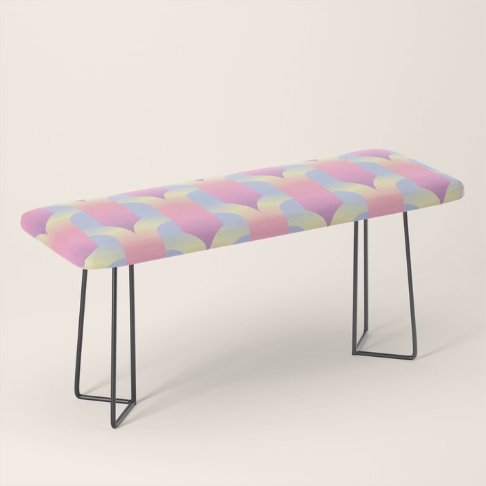 Blurred holographic gate Bench Gallery Image 1