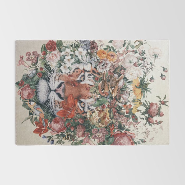 Flower Tiger Rug Gallery Image 2