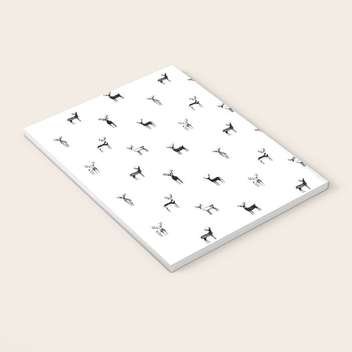 Reindeer animal doodle art pattern Notebook Gallery Image 3