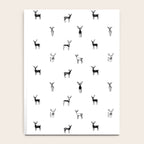 Reindeer animal doodle art pattern Notebook Gallery Image 4