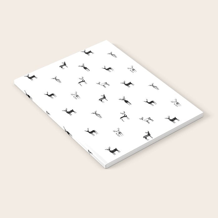 Reindeer animal doodle art pattern Notebook Gallery Image 2