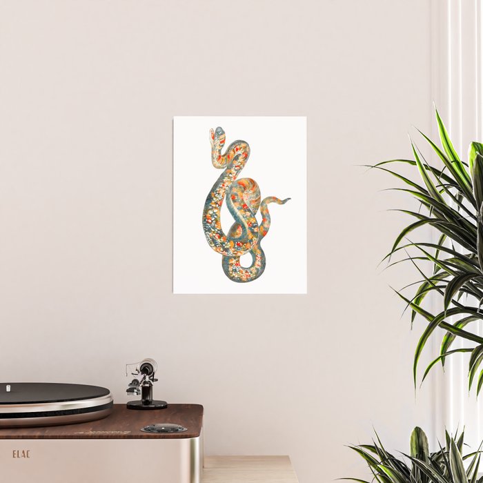 A snake by Johan Teyler  Poster Gallery Image 2