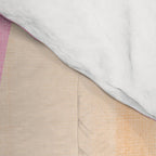 Mid Mod Deco Diamond Pattern 2. Peachy Comforter Gallery Image 4