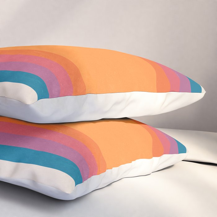Vintage California Sun 02 Pillow Sham Gallery Image 3