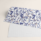 Abstract women between shapes II Wrapping Paper Gallery Image 2