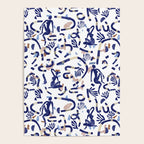 Abstract women between shapes II Poster Gallery Image 4