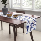 Abstract women between shapes II Table Runner Gallery Image 2