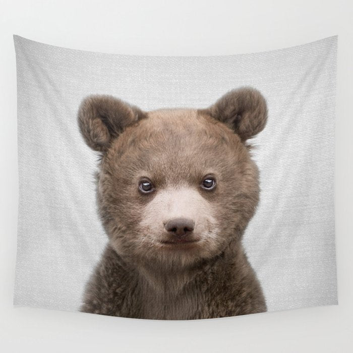 Baby Bear - Colorful Wall Tapestry Gallery Image 4