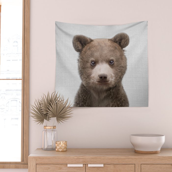 Baby Bear - Colorful Wall Tapestry Gallery Image 2