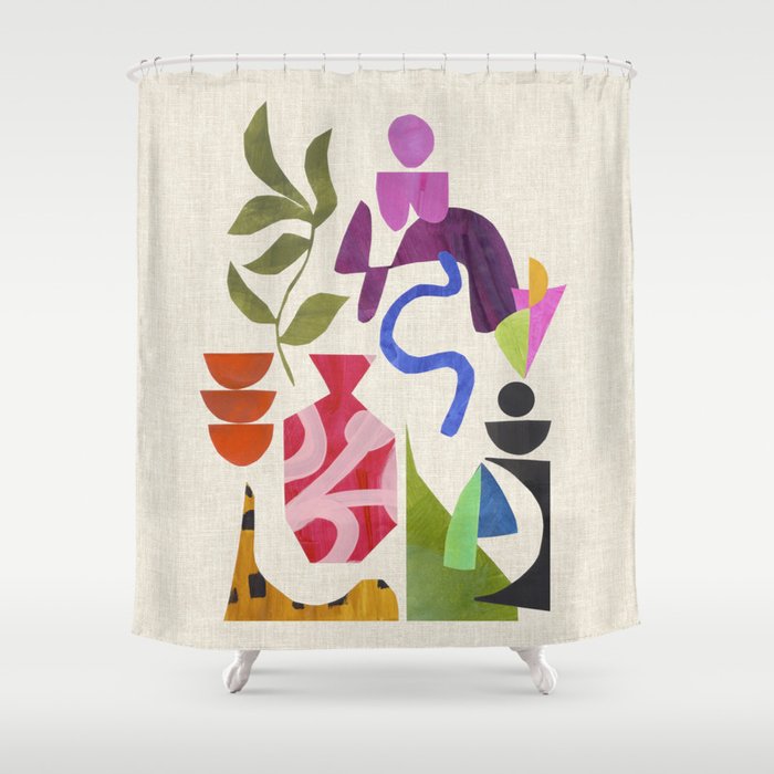 Afternoon Bloom Shower Curtain Gallery Image 1