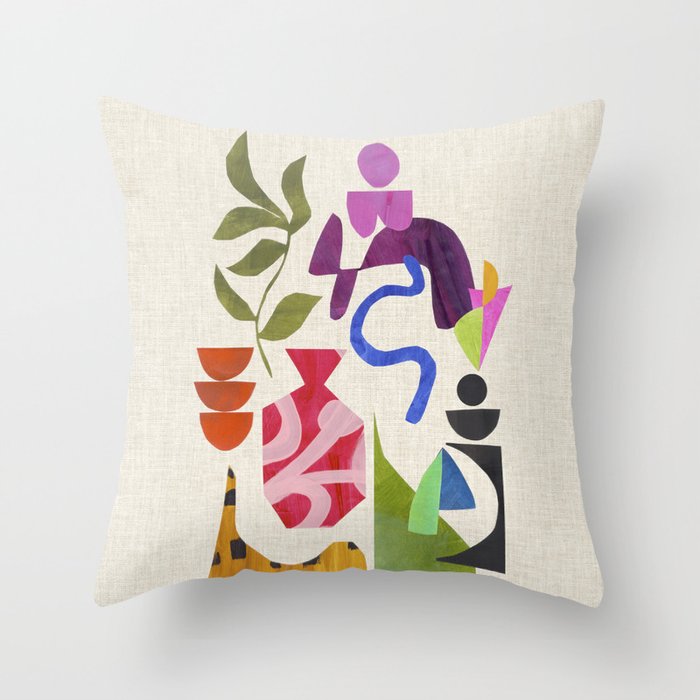 Afternoon Bloom Throw Pillow Gallery Image 6
