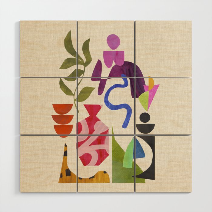 Afternoon Bloom Wood Wall Art Gallery Image 1