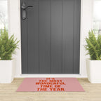 Most Wonderful Time Welcome Mat Gallery Image 3