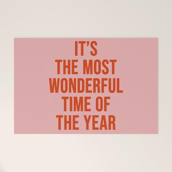 Most Wonderful Time Welcome Mat Gallery Image 1