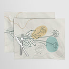 Little Line Flowers Placemat Gallery Image 1
