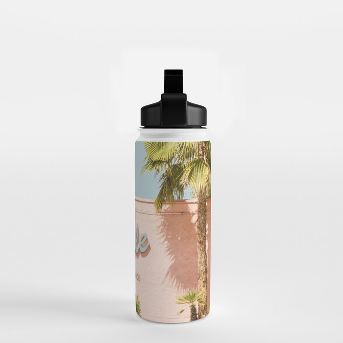 Tropicale Lounge - Retro Palm Springs Photography, Midcentury  Water Bottle Gallery Image 2